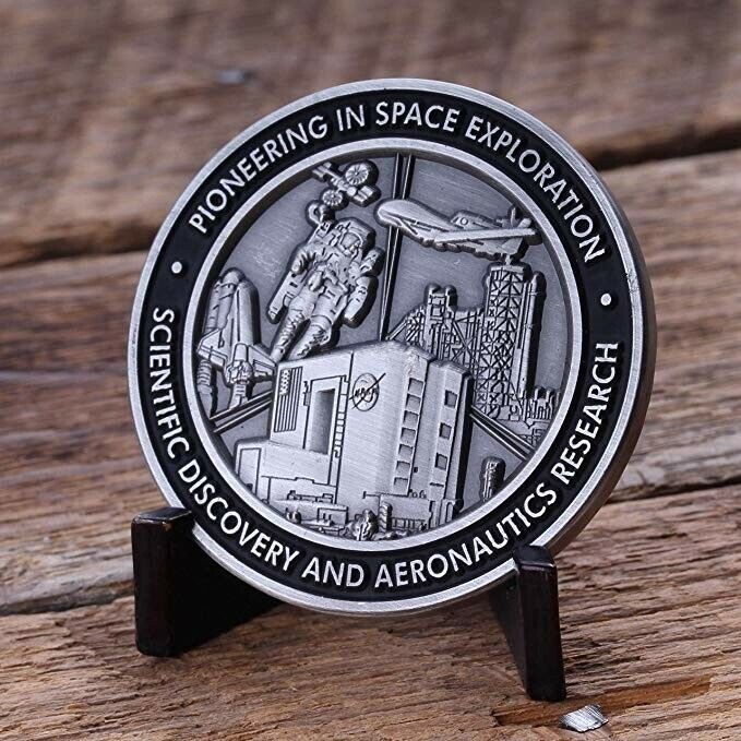 NASA Logo Space Exploration Challenge Coin - Official Coins For Anything product