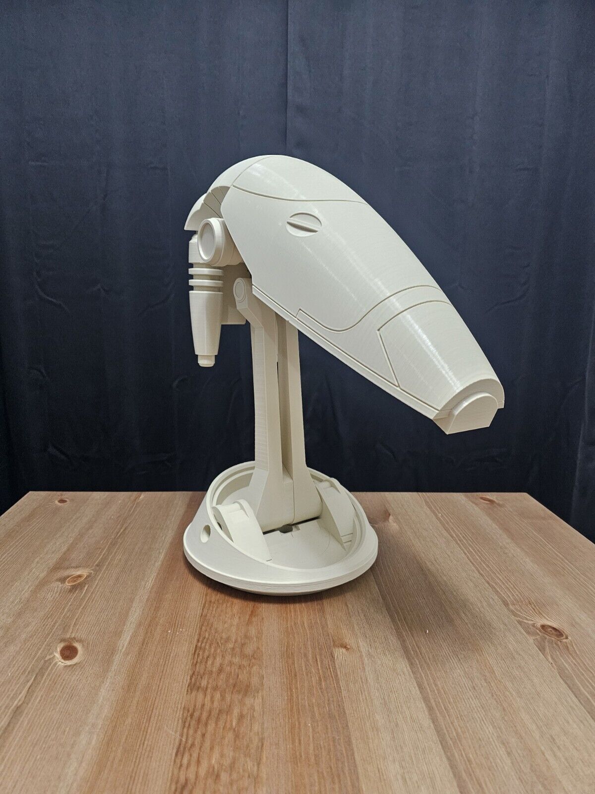 Life Size Star Wars Battle Droid Head With Base Kit 
