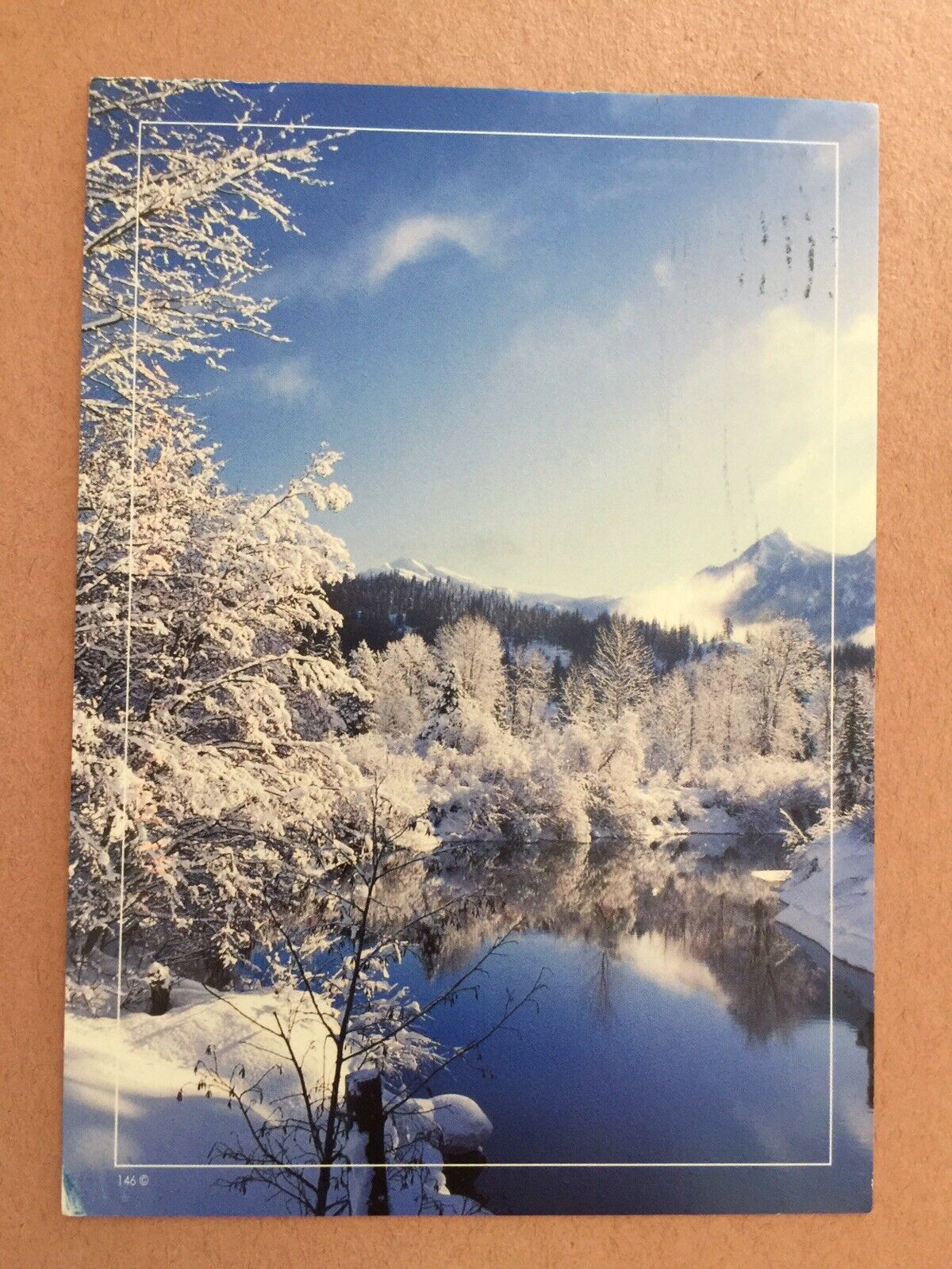 2003 Postcard Winter Scene. 