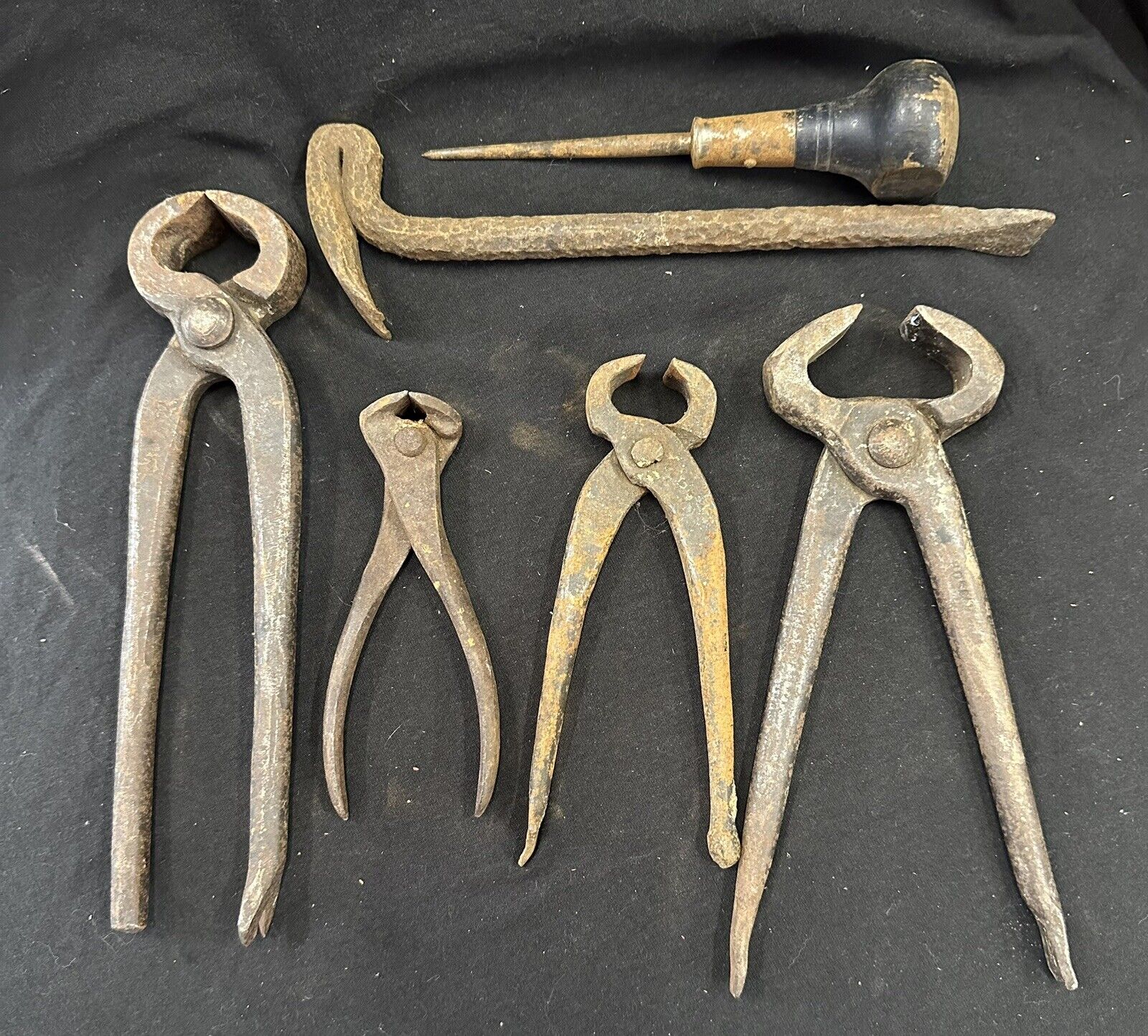 Lot of 6 Antique Tools