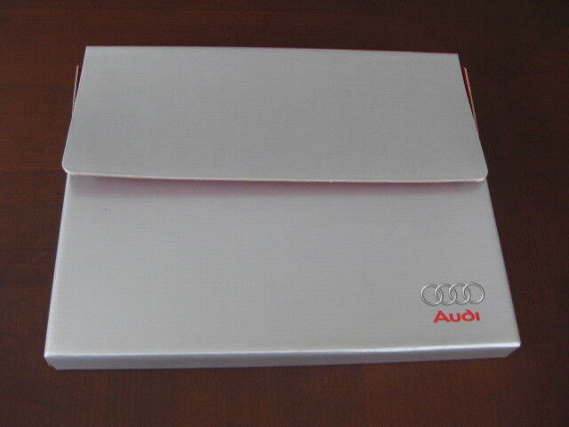 1998 Audi Press Kit Box Brochure A4 A6 A8 Factory Photos +