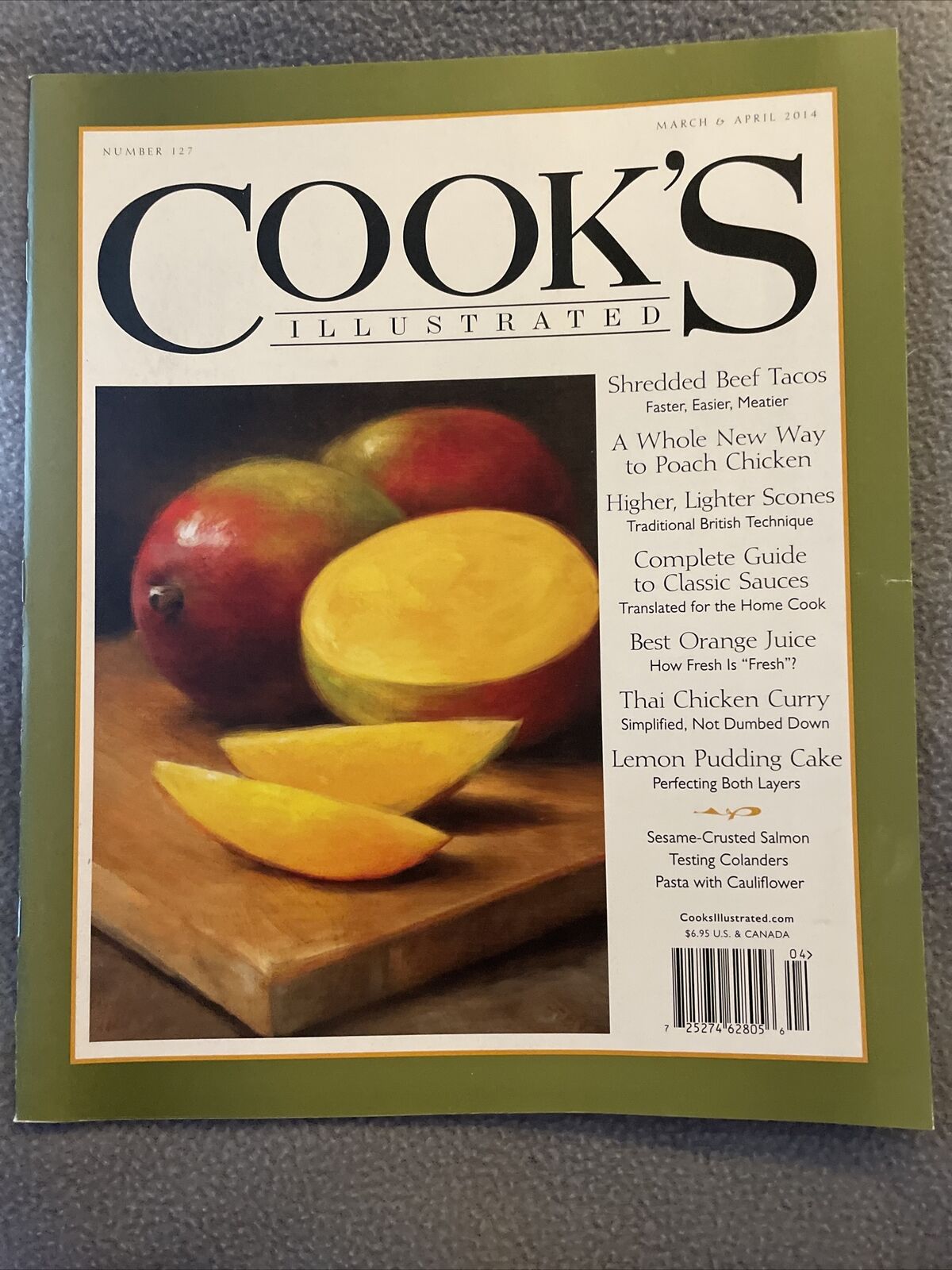 COOK\'S ILLUSTRATED COUNTRY Magazine America\'s Test Kitchen March April 2014