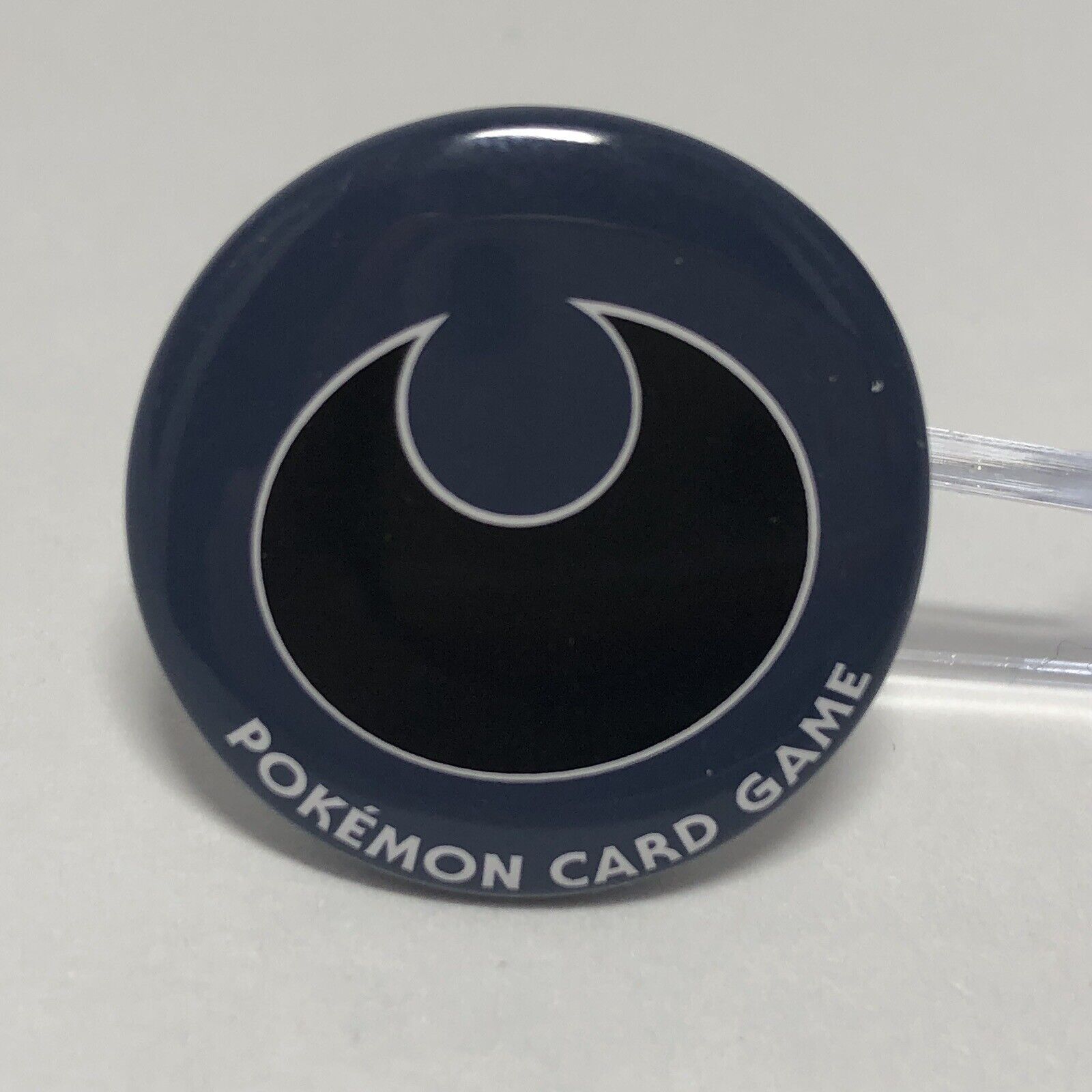 2010 Japan TCG Pokémon 1” Metal CAN BADGE PIN DARK Energy Button Toy Card Rare