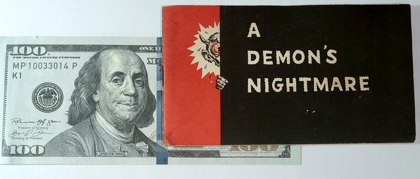 Jack Chick tract a Demon’s  Nightmare 1st print 1970 J.T.C. Chick Publications
