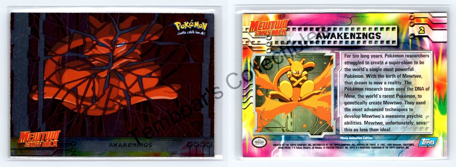 1999 Topps Pokémon First Movie✨ Blue 1st Print Foil ✨PICK The Card U Still Need