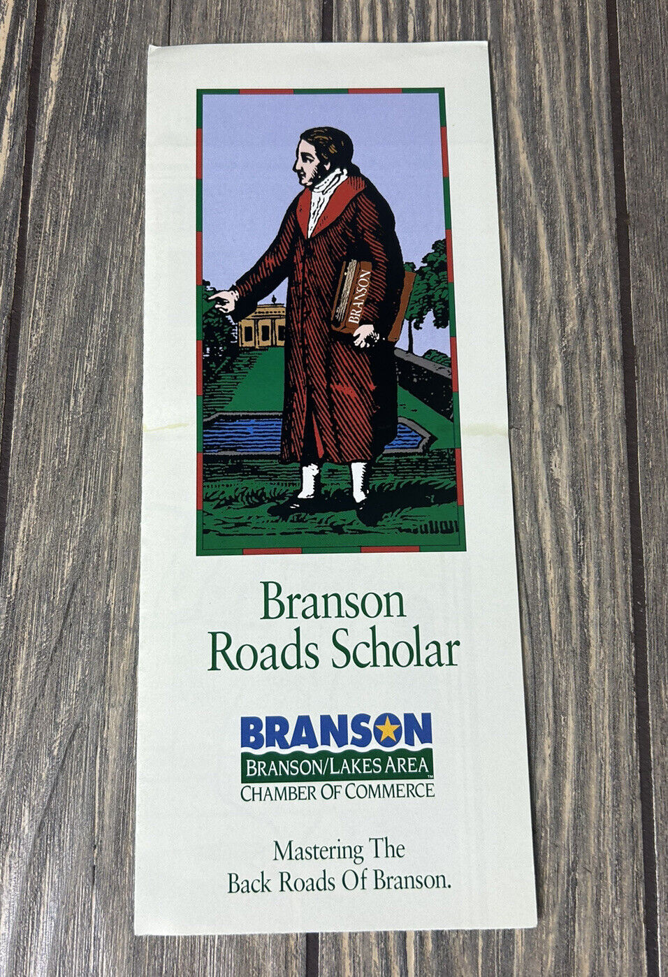 Vintage Branson Roads Scholar Branson Lakes Area Missouri Brochure Pamphlet