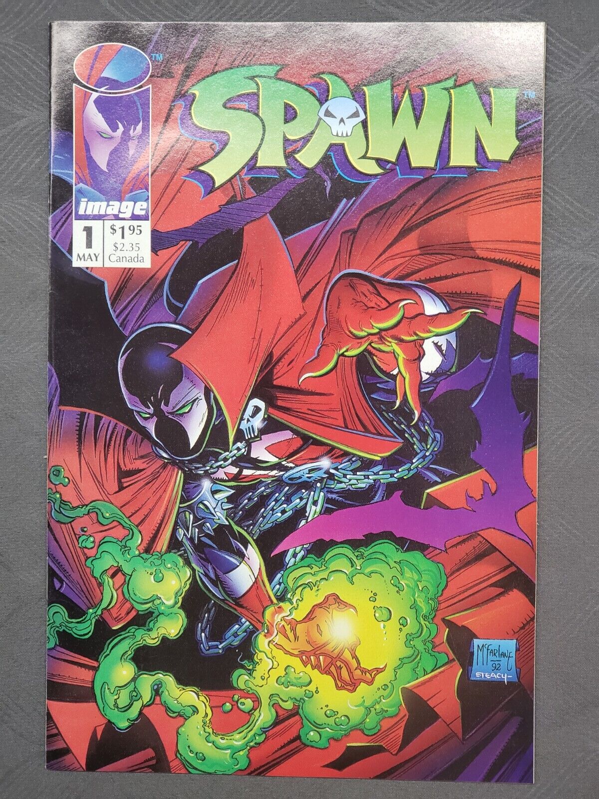 Spawn #1, 1st Appearance of Spawn, Todd McFarlane CLASSIC, FIRST PRINT 1st VG/VF