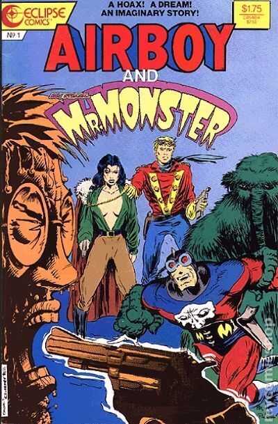 Airboy Mr. Monster Special #1 VF 8.0 1987 Stock Image