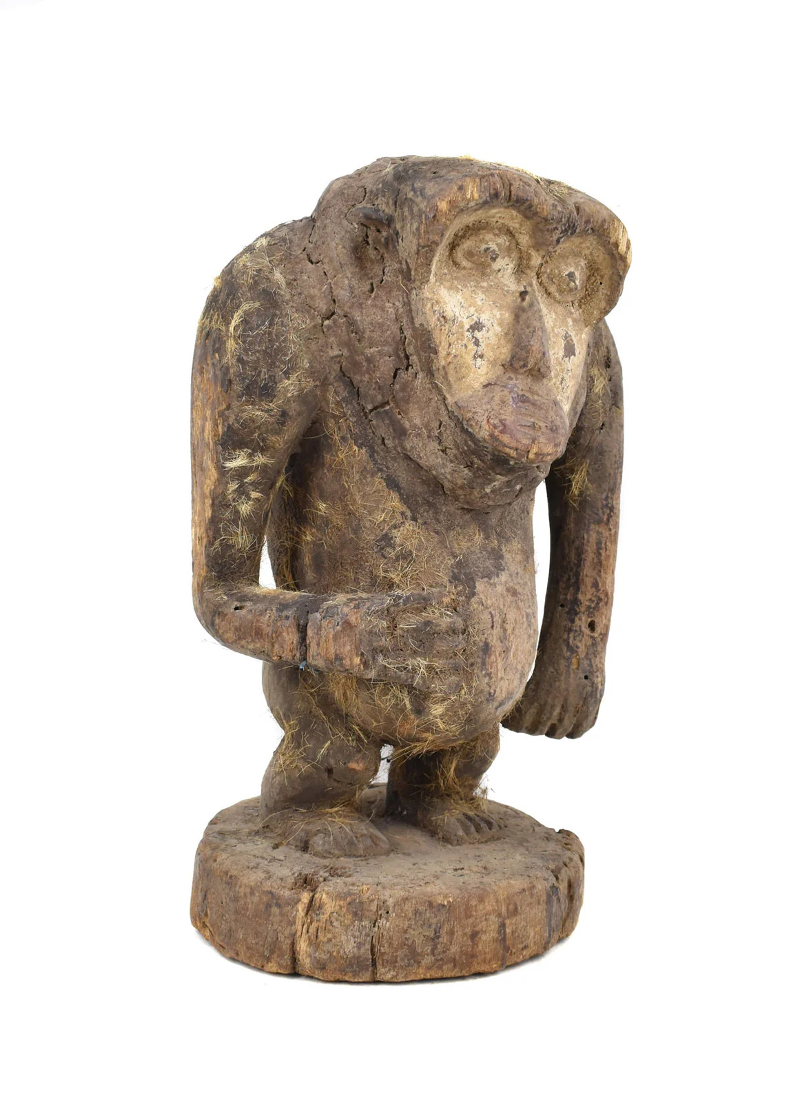 Baule Gorilla Wood Figure Cote d'Ivoire