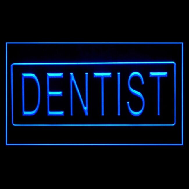190044 Dentist OPEN Clinic Best Caring Medical Shop Display Lighting Neon Sign