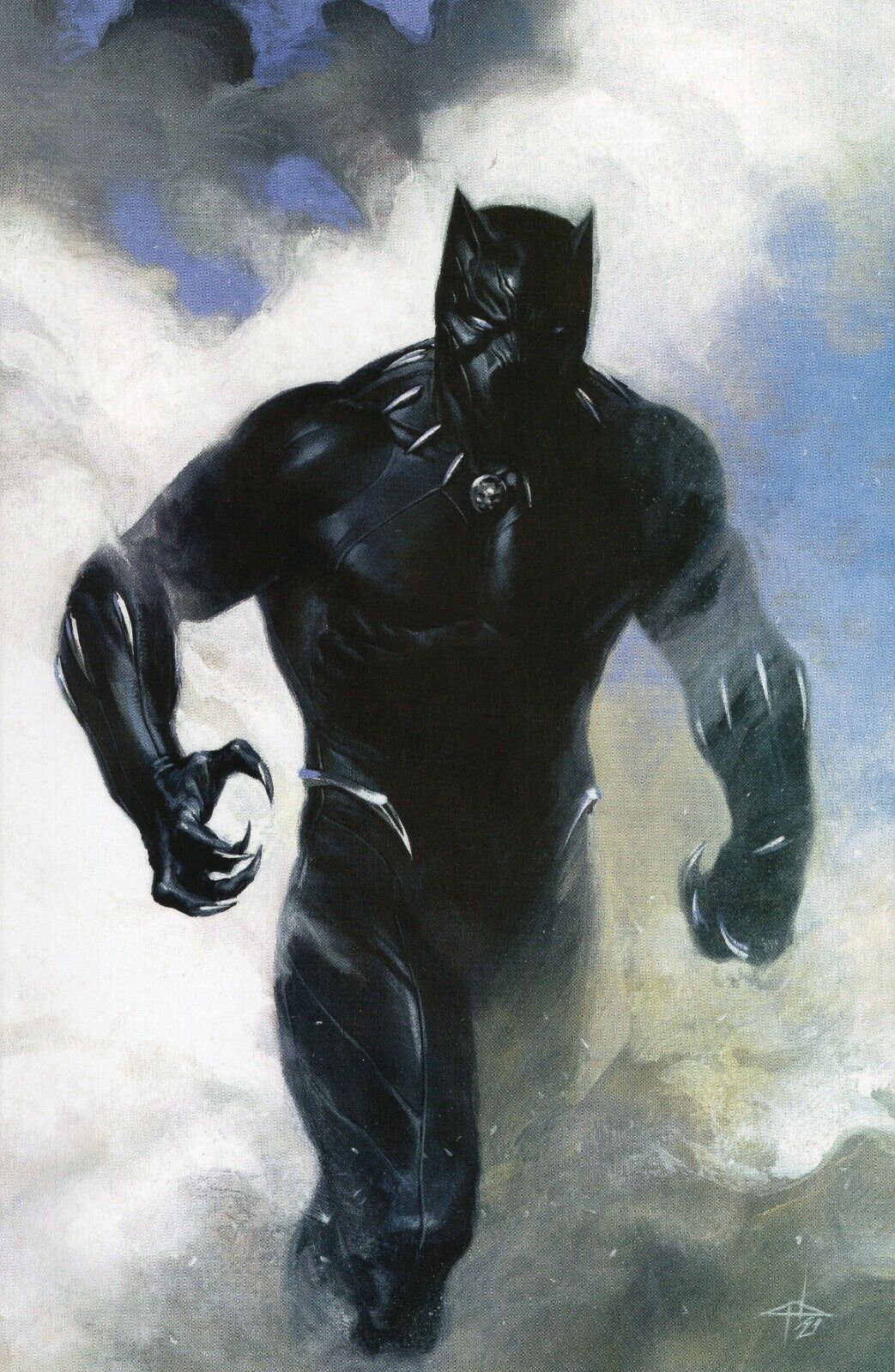 MARVELS VOICES: LEGACY #1 DELL'OTTO EXCLUSIVE BLACK PANTHER VIRGIN VARIANT NM