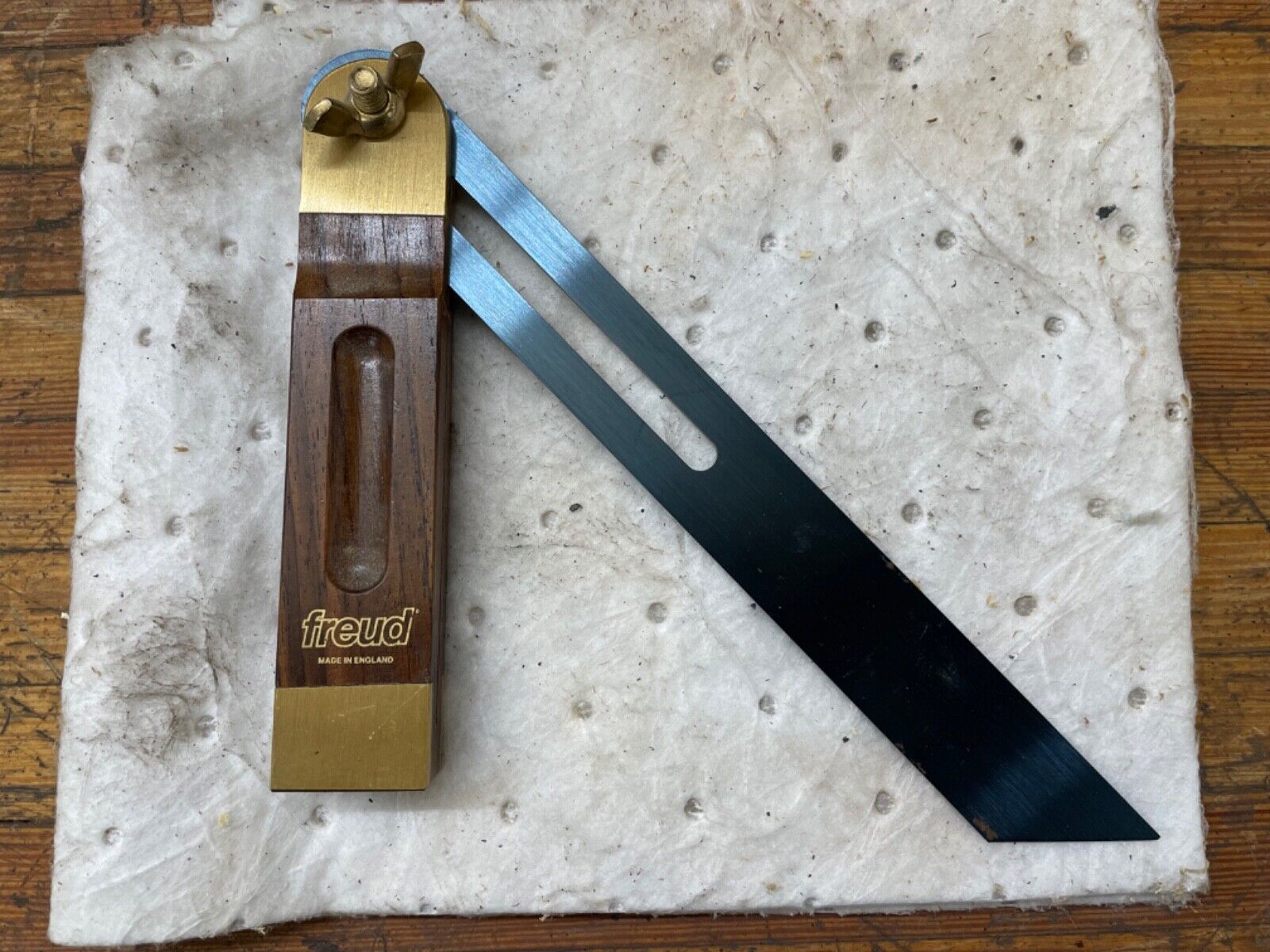 Vintage Freud angle gauge with Rosewood handle