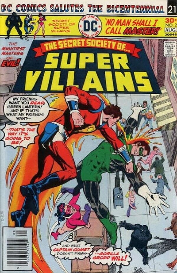 Secret Society of Super Villains (1976) #2 FN/VF. Stock Image
