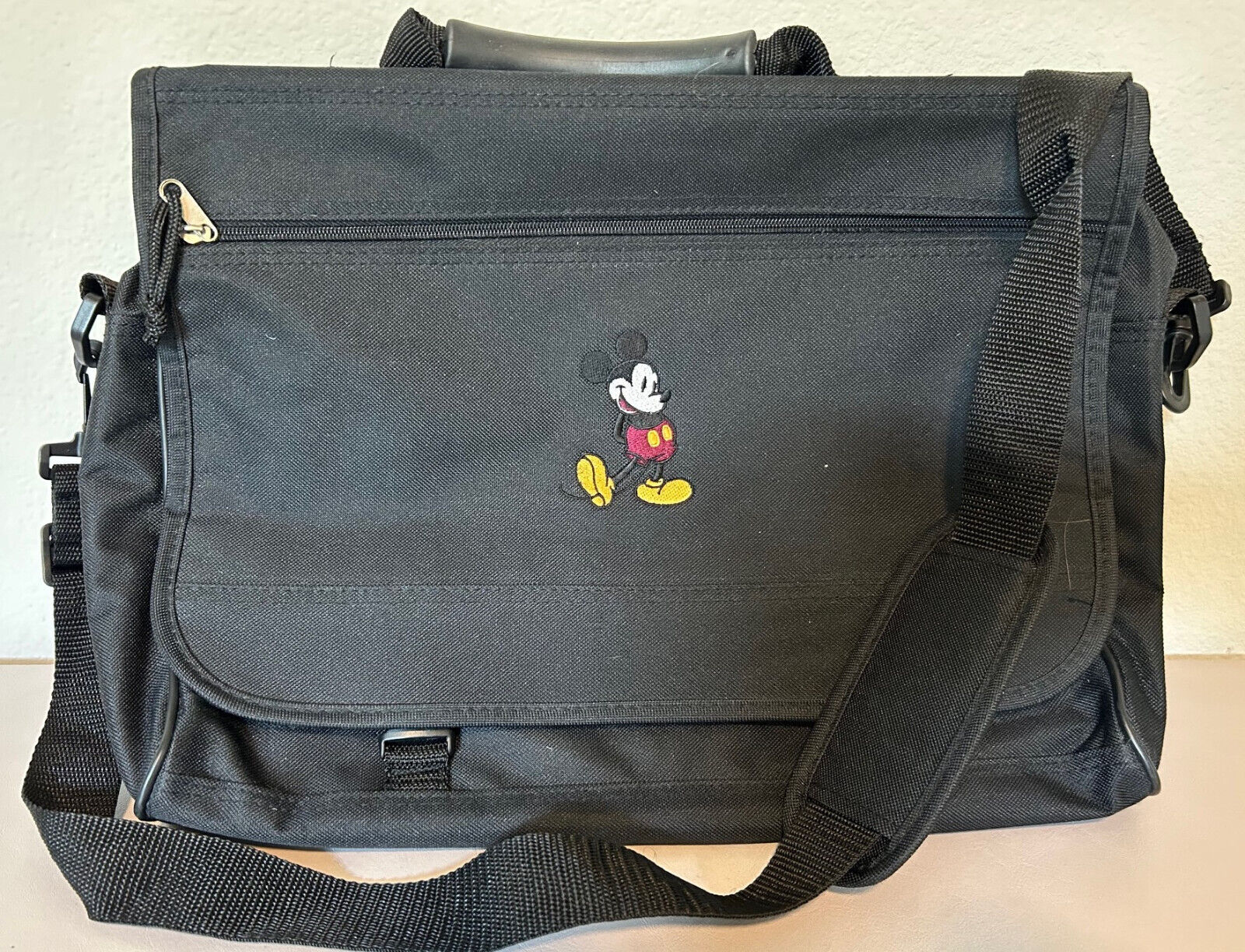 Disney Store MICKEY MOUSE Laptop / Computer / Messenger Bag - Black