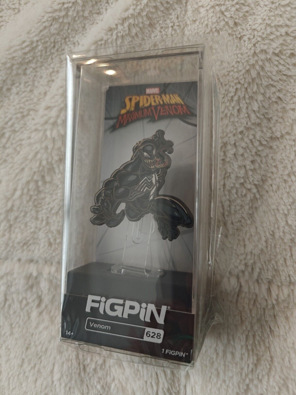 FigPin Marvel Spider-Man Maximum Venom 628 New Sealed Fig Pin