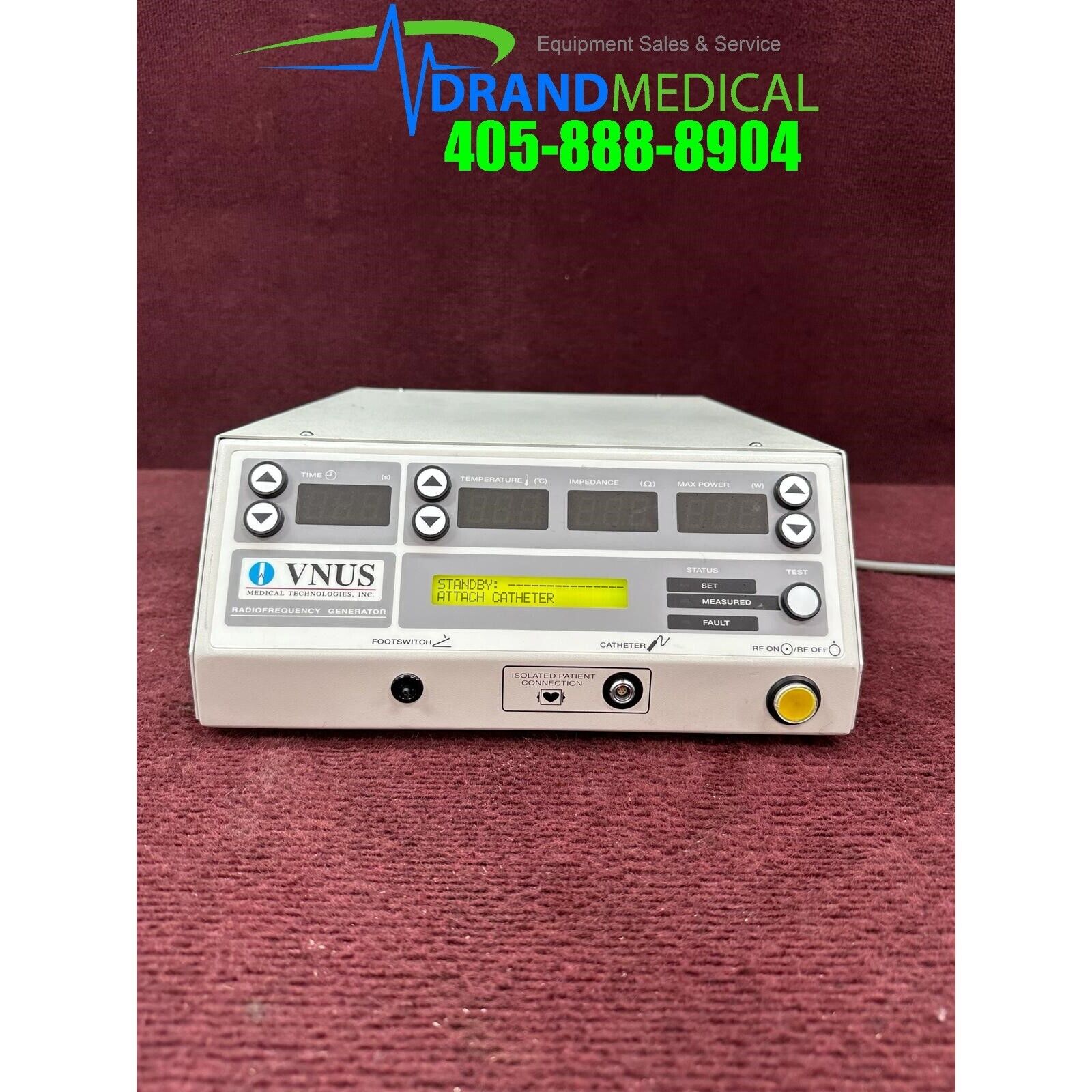 Vnus Medical Technologies Radio Frequency Generator RF-110