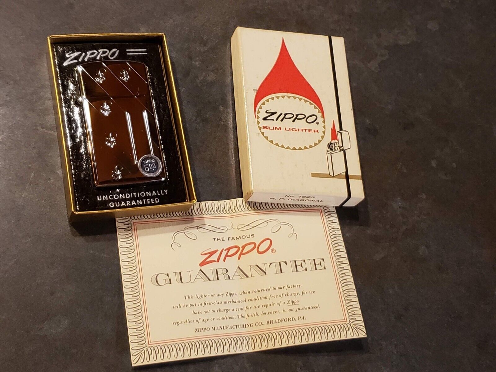 Zippo Slim Lighter – new in box.