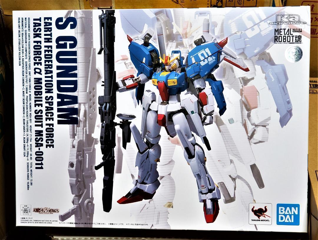 METAL ROBOT Spirits SIDE MS MSZ-011 S Gundam SENTINEL Figure Bandai