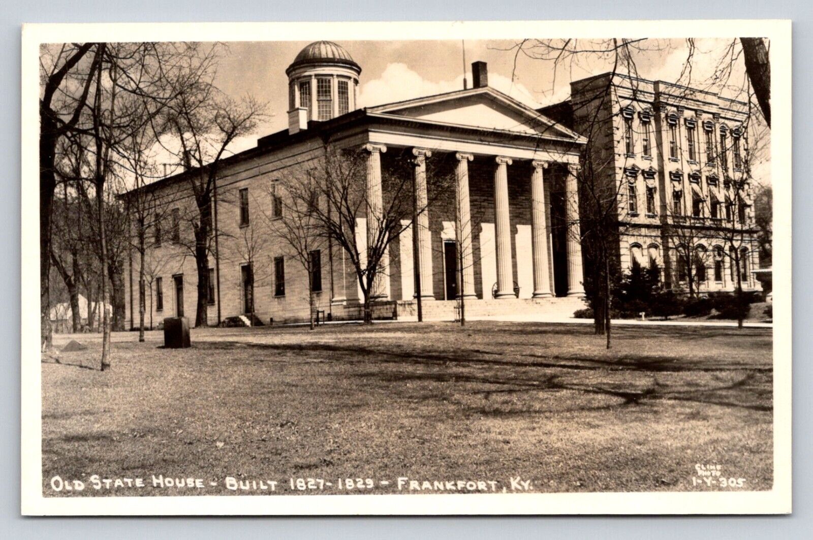 RPPC Old State House Frankfort Cline Kentucky Real Photo P466