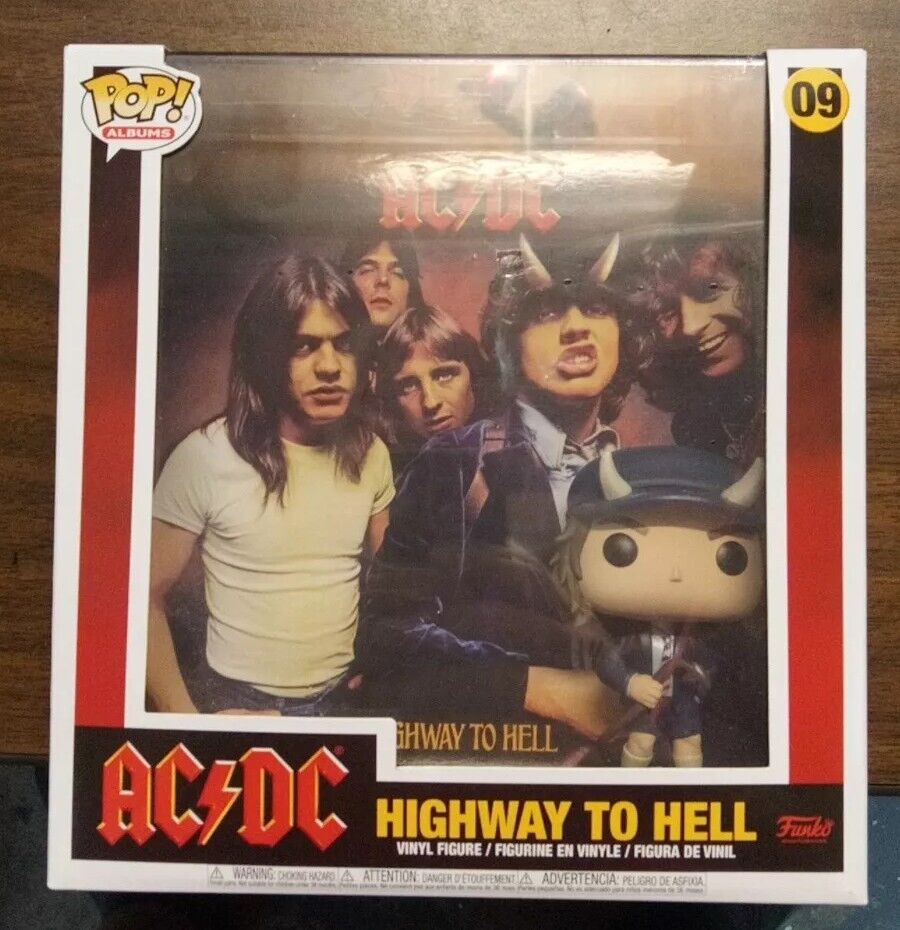 Funko Pop Albums #09 AC/DC Highway to Hell Vinyl Figure 2021