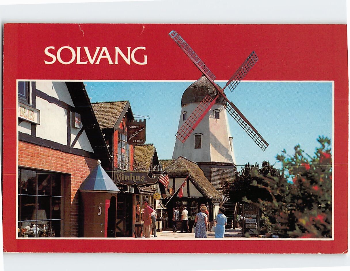 Postcard Have Your Photograph Made, Solvang, California