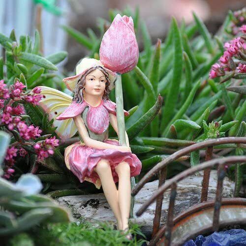 Cicely Mary Barker Retired THE TULIP FAIRY Flower Fairies Figurine #86978
