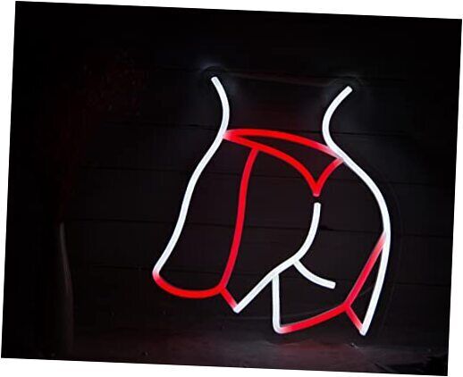 Sexy Girl Neon Signs for Wall Decor,Lady Back LED Light Sign for Lady Butt