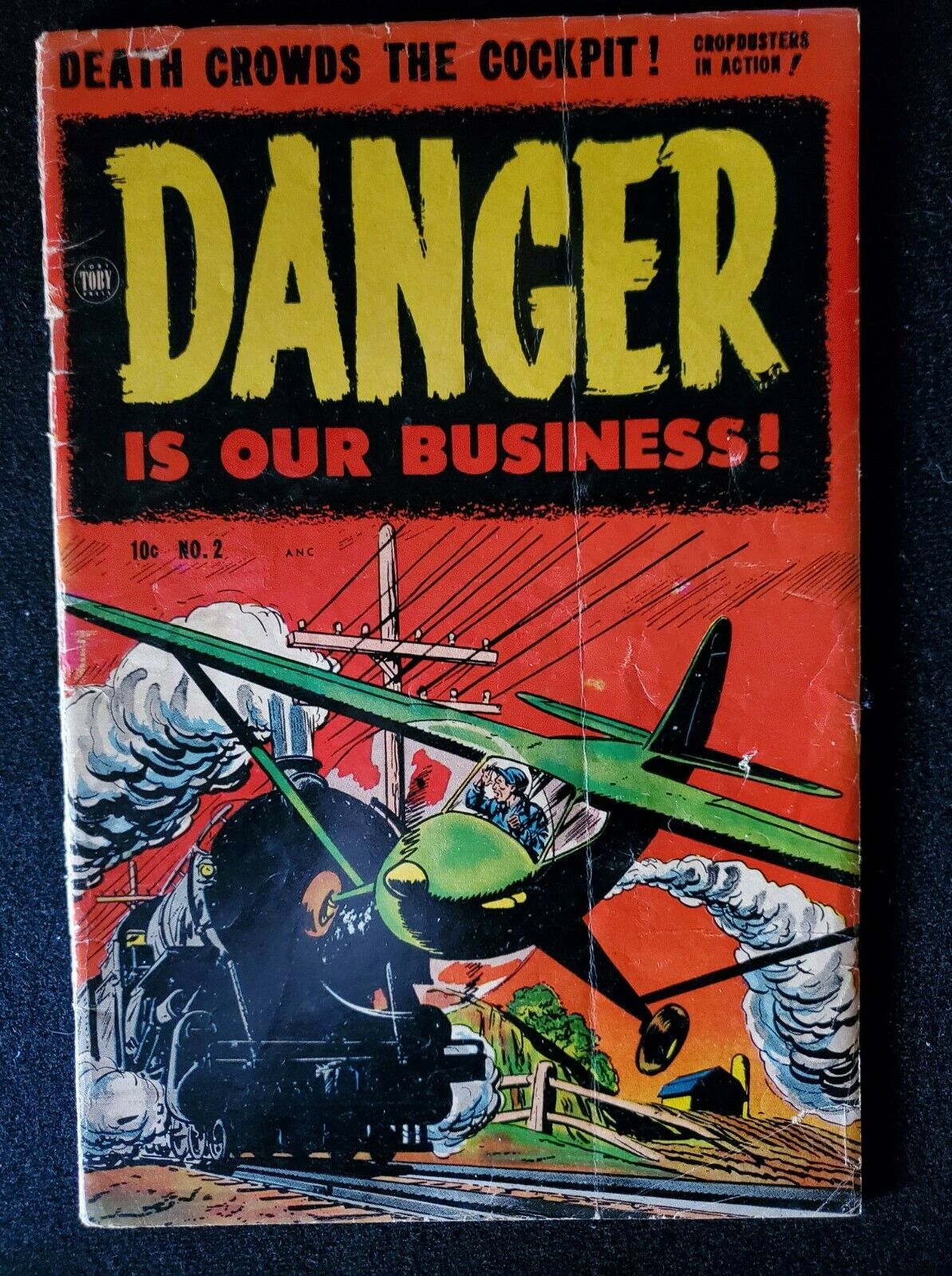 Toby Press Danger is Our Business #2 (1954)