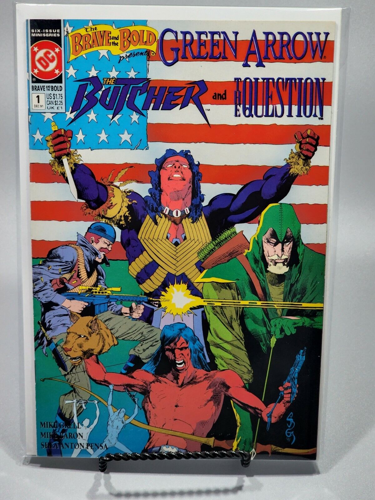 The Brave and the Bold #1 Green Arrow The Butcher The Question 1991 DC VF 8.0