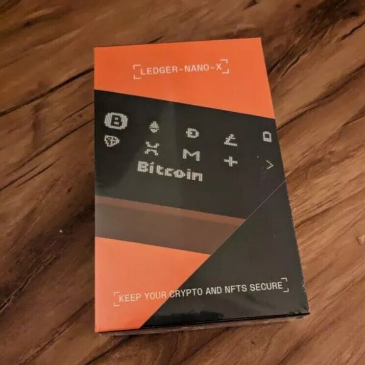 Ledger Nano X Cryptocurrency Bluetooth Hardware Wallet