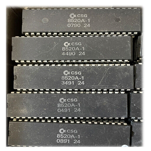 [1pcs] 8520A-1 CSG 8520A-1  Commodore Amiga DIP40 USED