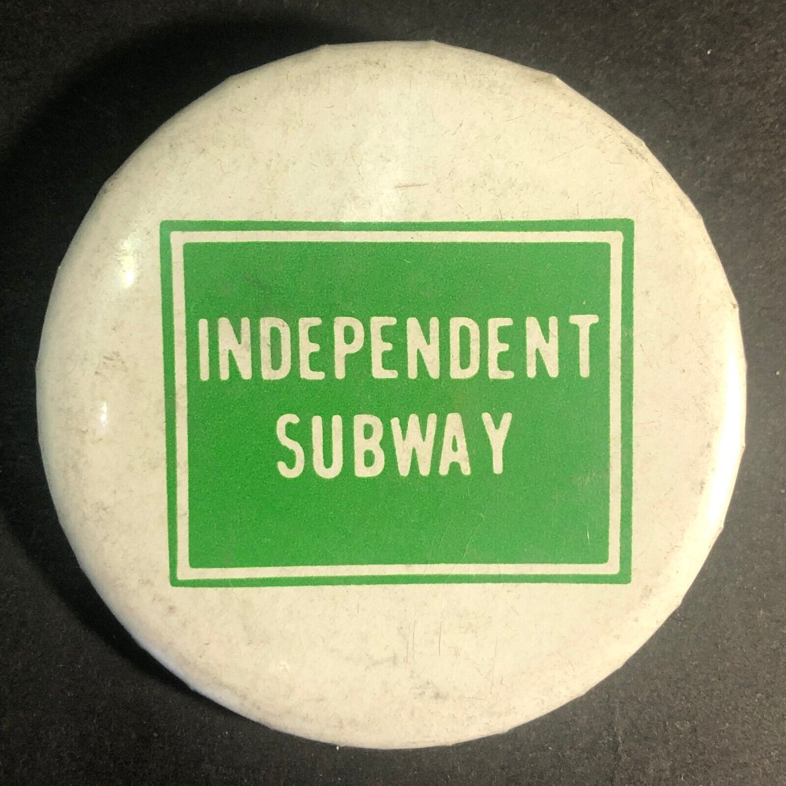 Independent Subway  (NYC?) Railway 2 1/8\