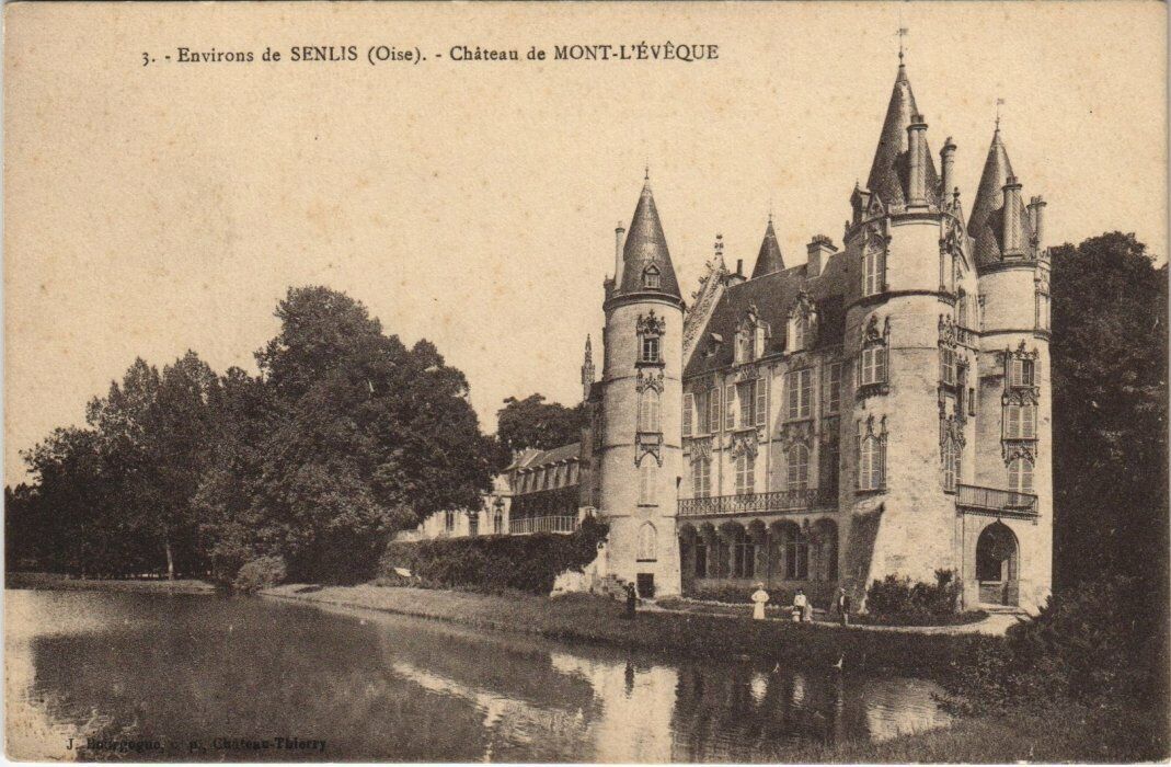 CPA Env. de SENLIS - Chateau de Mont - L'EVEQUE (130138)