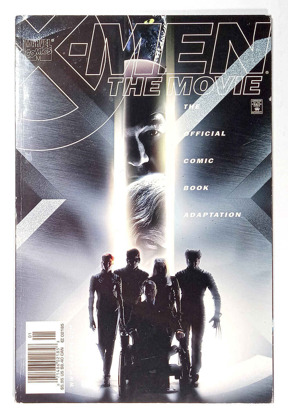 X-Men The Movie #1 Official Comic Book Adaptation Newsstand (2000) Marvel Comics