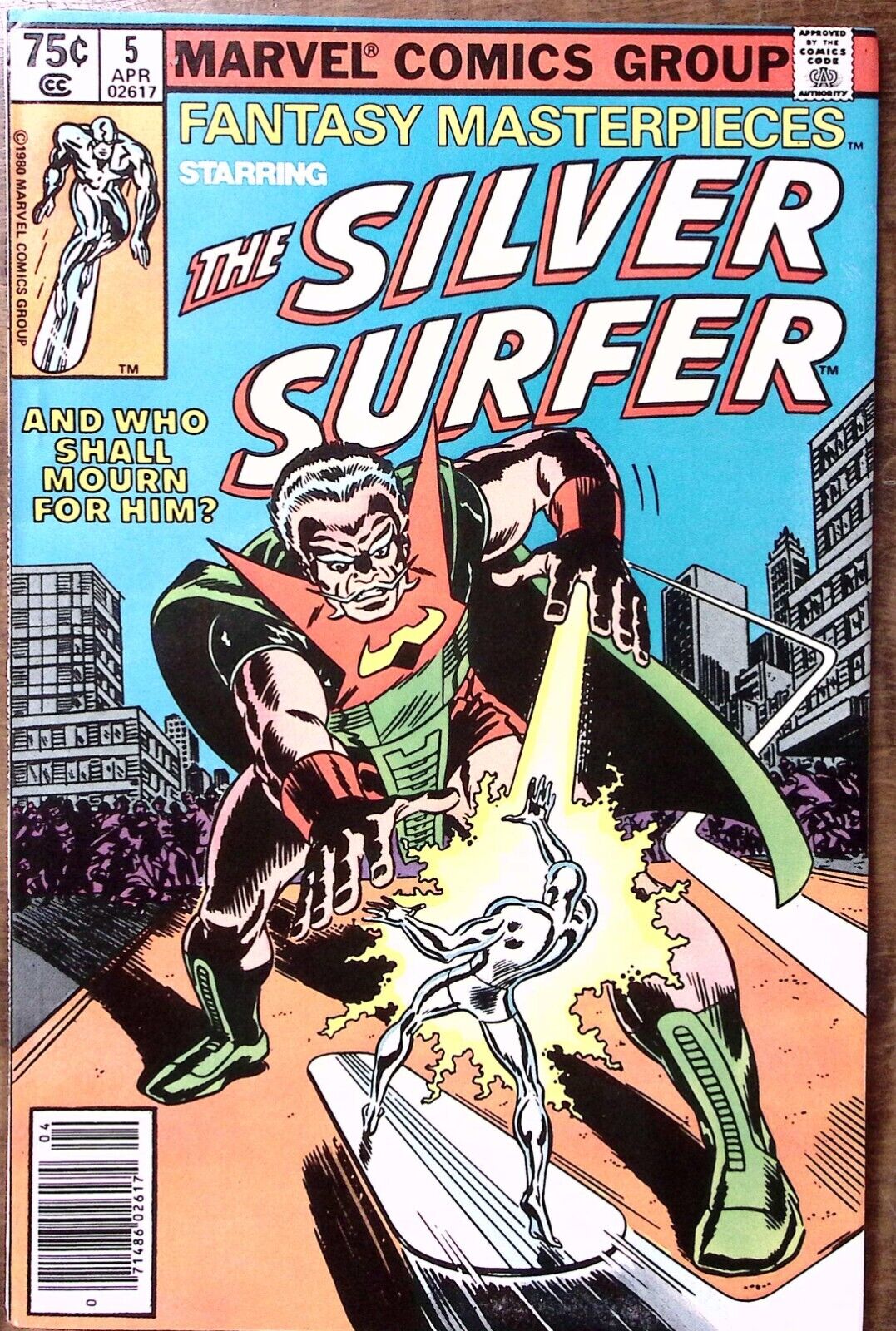 1980 MARVEL FANTASY MASTERPIECES #5 APR THE SILVER SURFER WHO SHALL MOURN Z4893