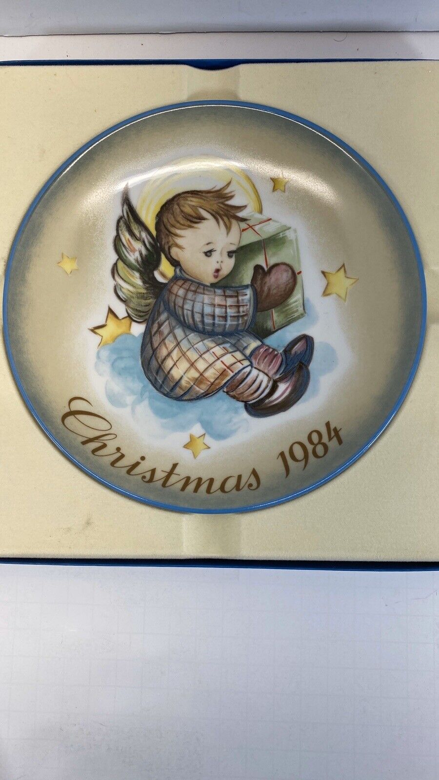 Schmid Christmas 1984 Gift From Heaven Plate 1984