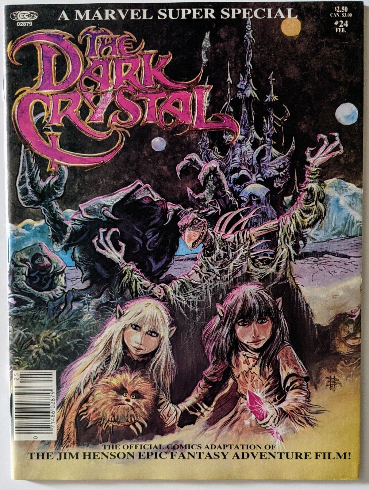 VINTAGE 1982 Marvel Super Special #24 Dark Crystal Movie Adaptation