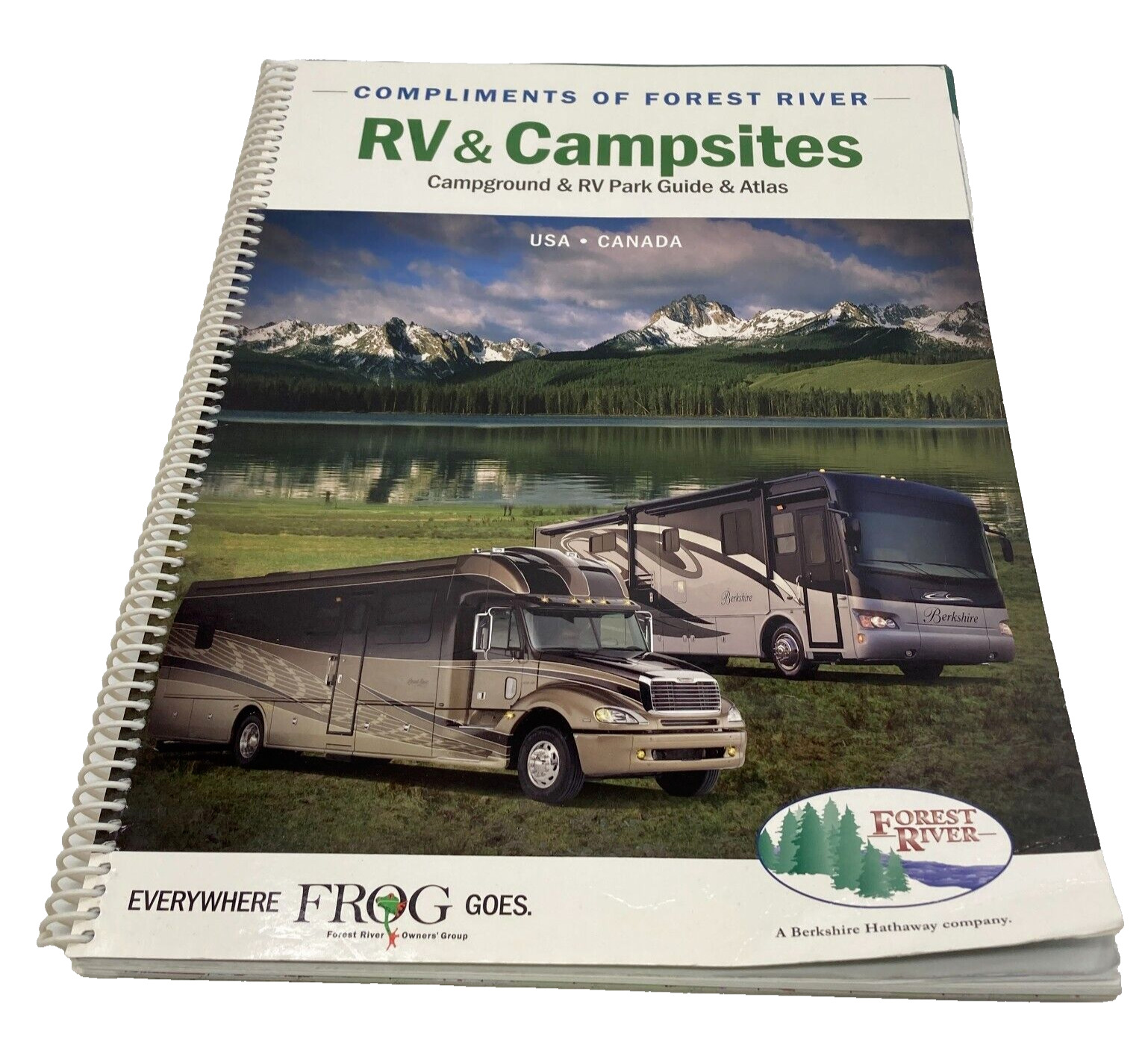 2011 Forest River RV & Camping Campground & RV Park Guide & Atlas US