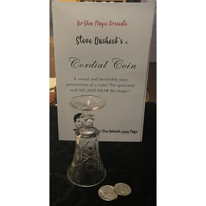 Steve Dusheck 14 Coin Cordial A visual and audible Coin Effect 