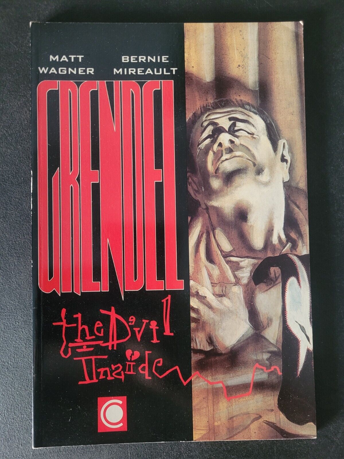 GRENDEL THE DEVIL INSIDE TPB COLLECTION 1989 COMICO COMICS MATT WAGNER RARE