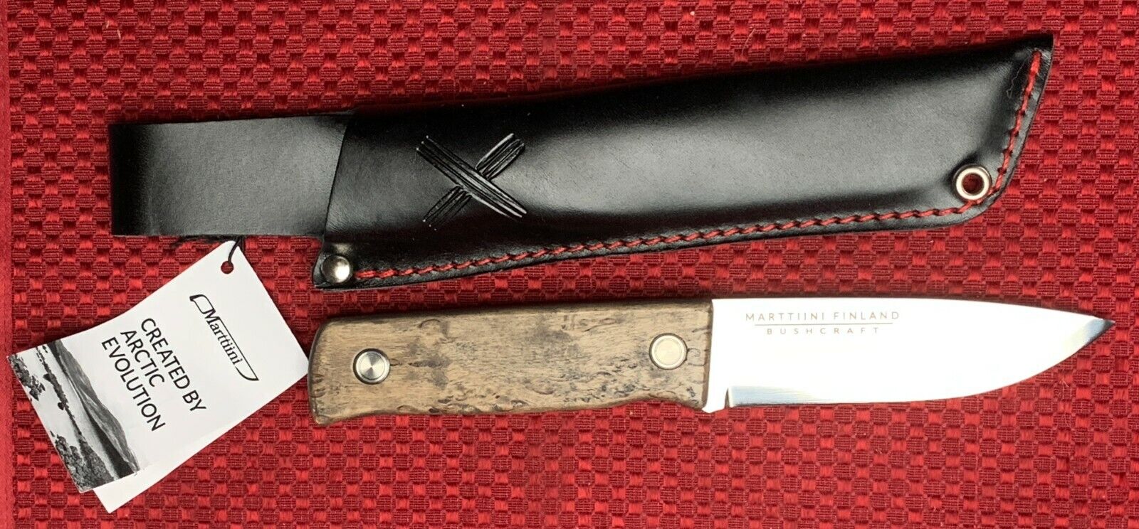 Marttiini Tundra Kelo full tang bushcraft knife 352015 GR Serious..from Finland 
