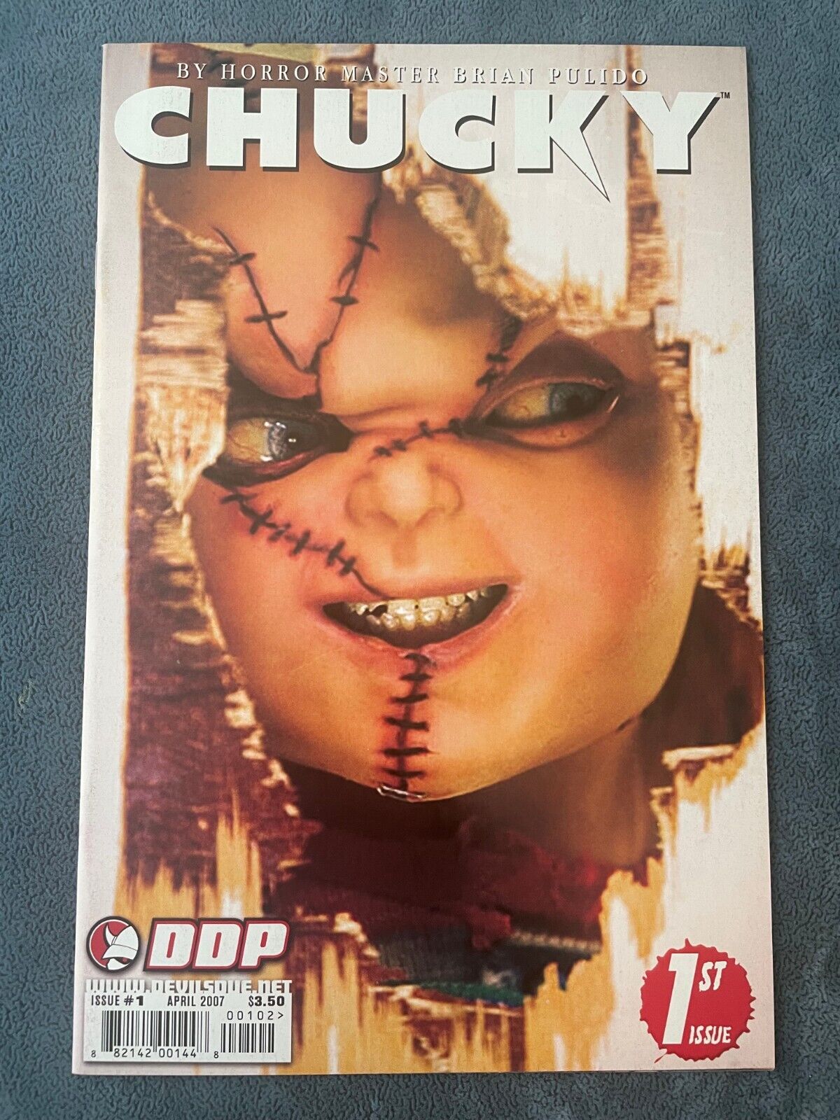 Chucky #1 DDP Devils Due 2007 Photo Movie Variant Medors Cover Brian Pulido NM