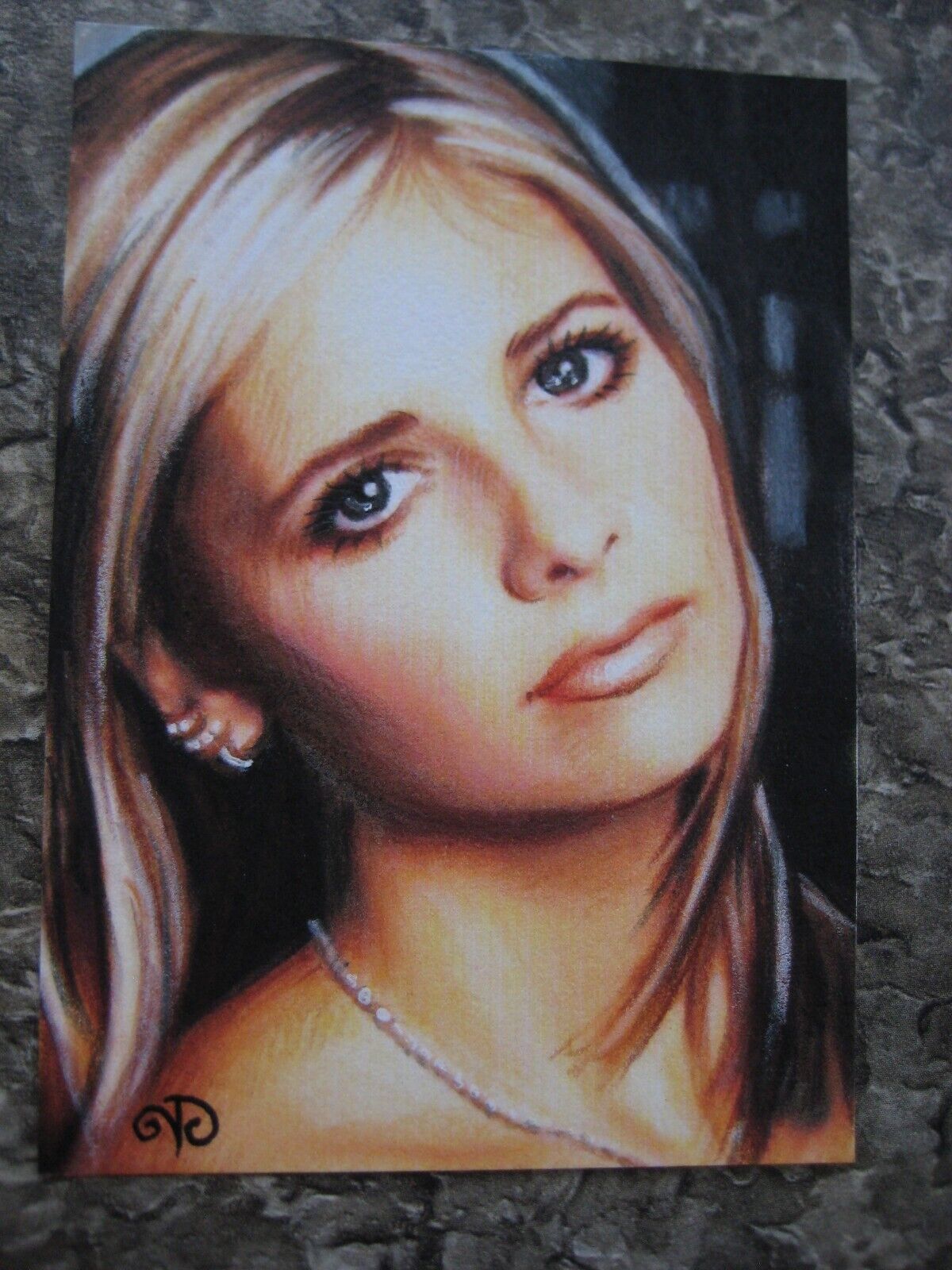 Buffy the Vampire Slayer Sarah Michelle Gellar Original Sketch/Art ACEO Card