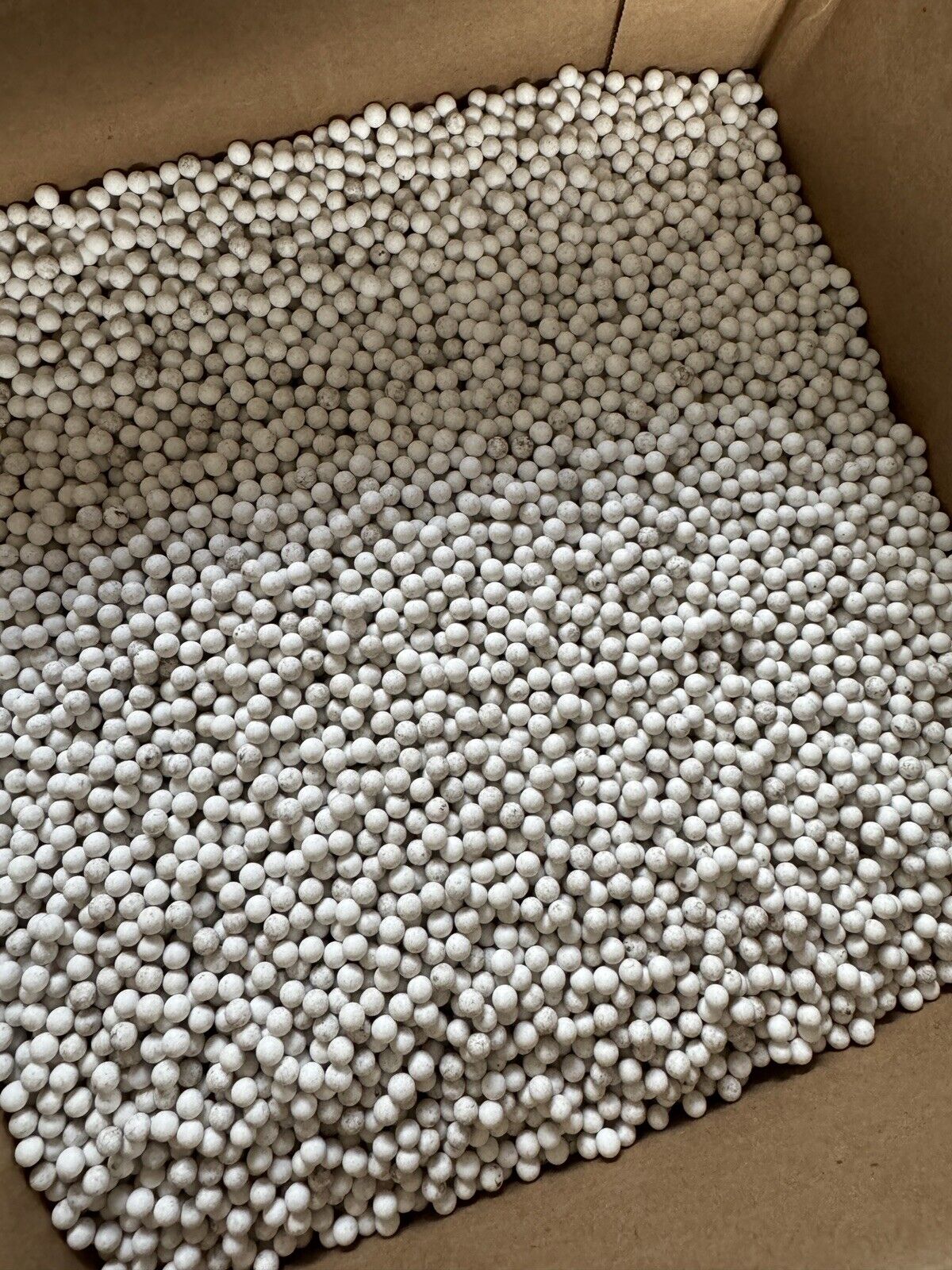 Ceramic Tumbler  Beads.   25 Pounds