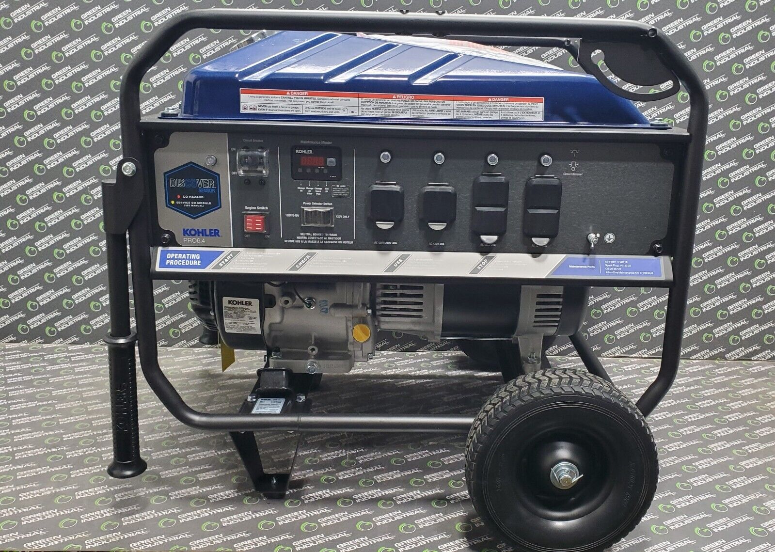 NEW Kohler 6400 Watt Portable Generator PRO6.4 120 240 PA-PRO64-2002 49 State