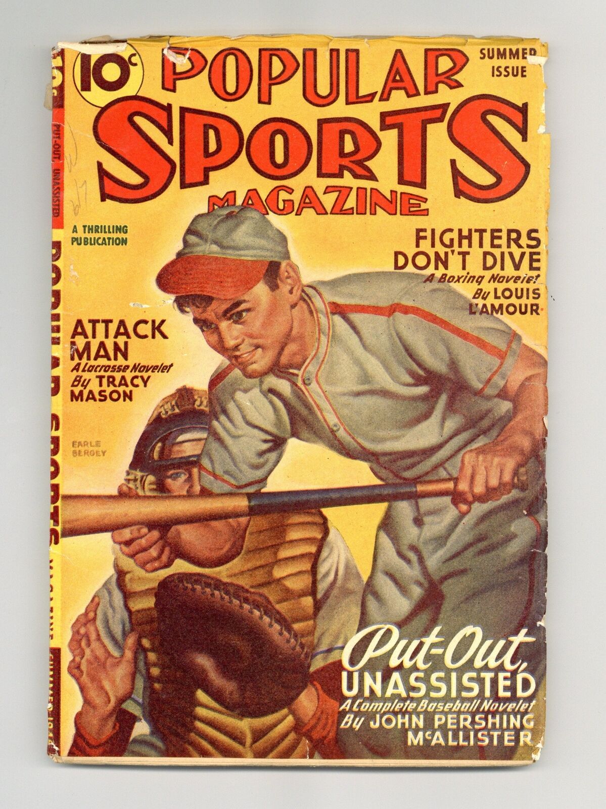Popular Sports Magazine Pulp Jun 1946 Vol. 14 #2 VG- 3.5