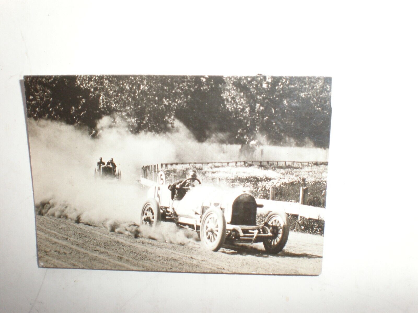 Vintage Dirt Track Race Car Racing Photo Photograph Picture