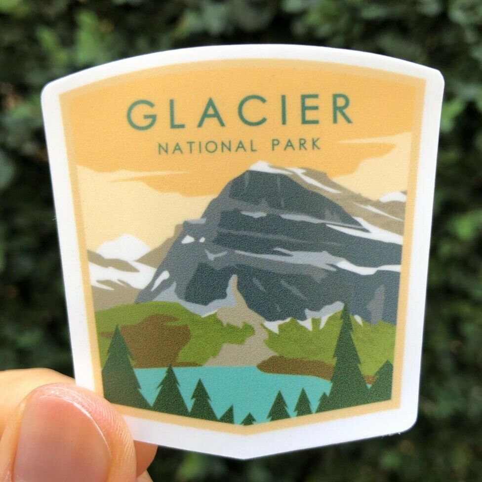 Glacier National Park Explorer Sticker/Decal - 2 inches
