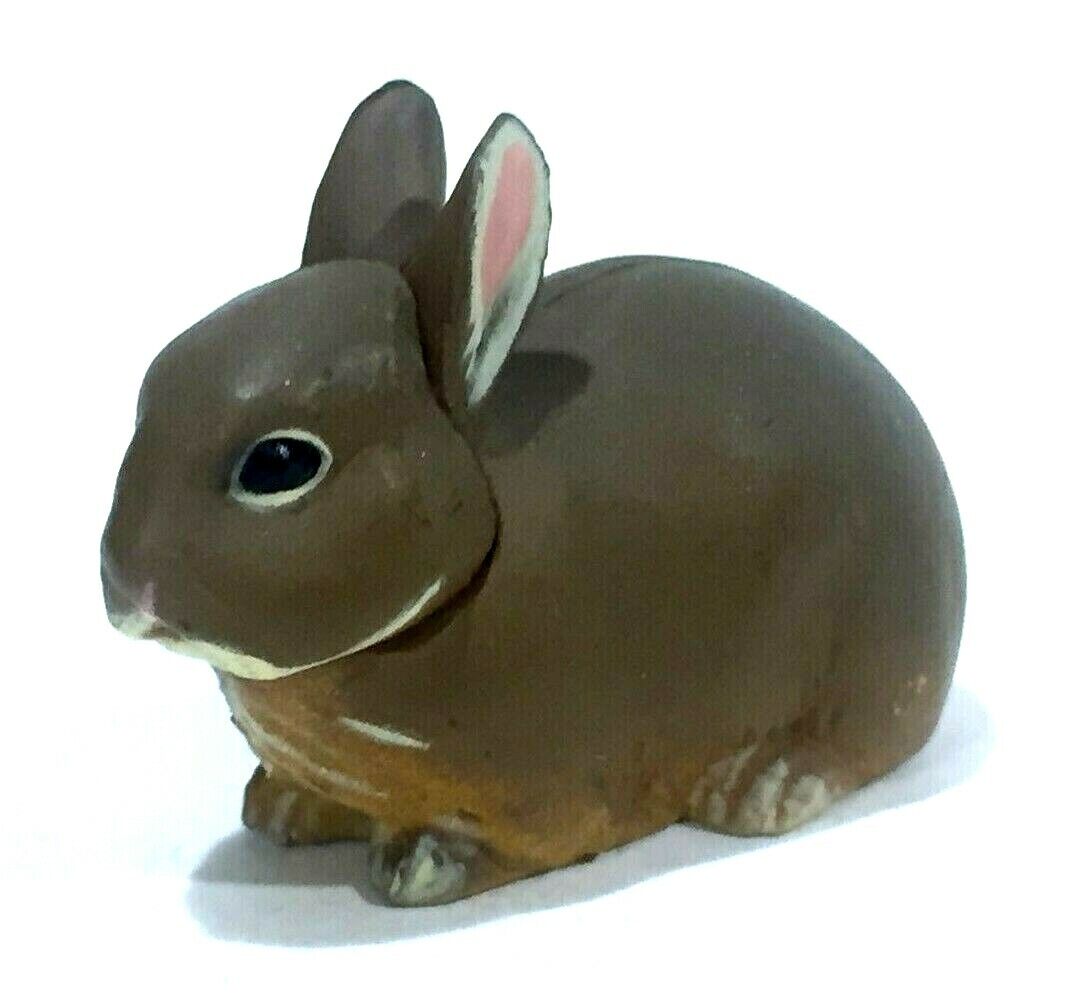 Japan KAIYODO Brown Netherlands Dwarf Rabbit Animal Mini Realistic Figure