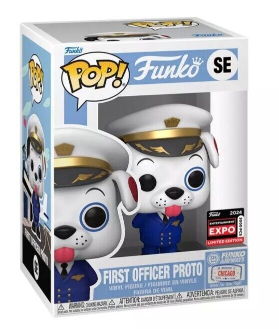 Funko Pop First Officer Proto the Dog C2E2 Chicago LE 3000 Order Confirmed 